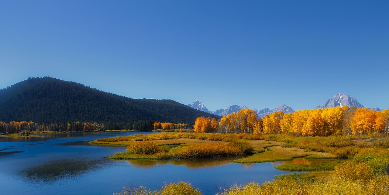 panorama grand teton national park free photo