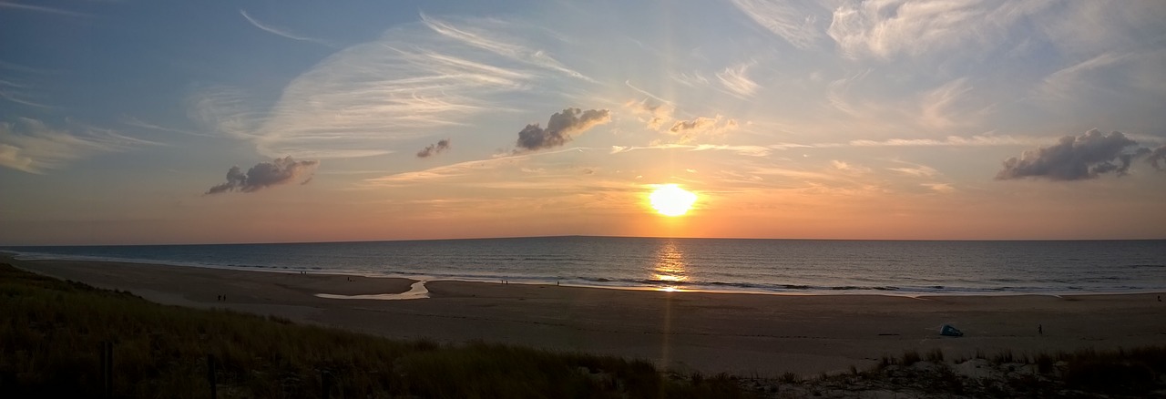 panorama beach atlantic free photo