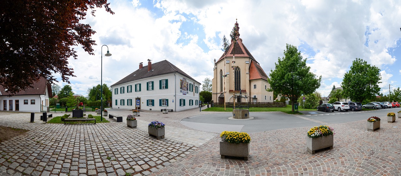 panorama fernitz church free photo
