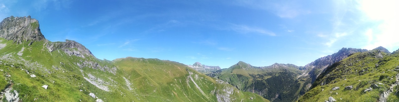 panorama allgäu mountains free photo