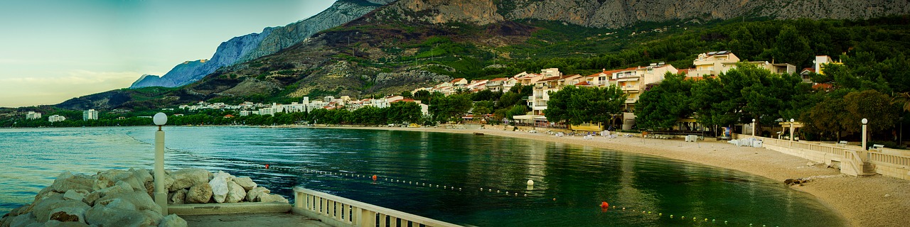 panorama the coast croatia free photo