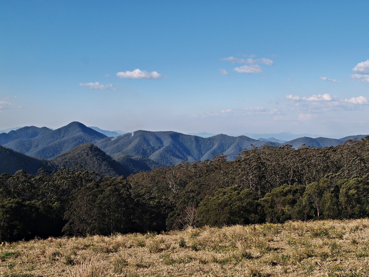 panorama mountains view free photo