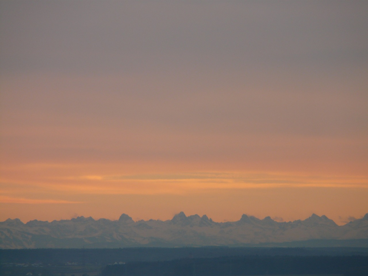 panorama alpine morgenstimmung free photo