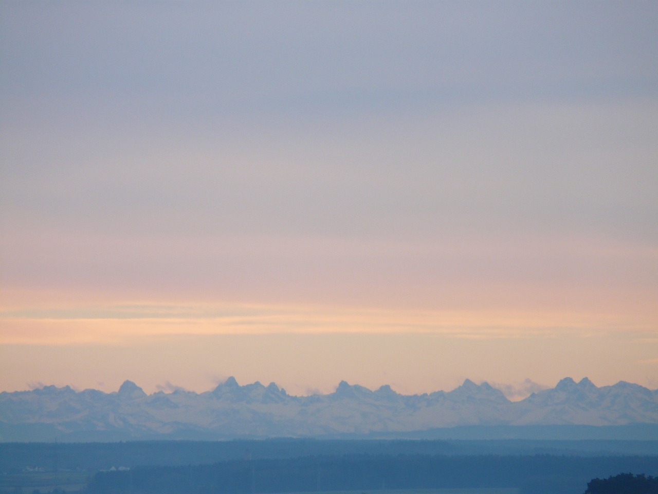 panorama alpine morgenstimmung free photo