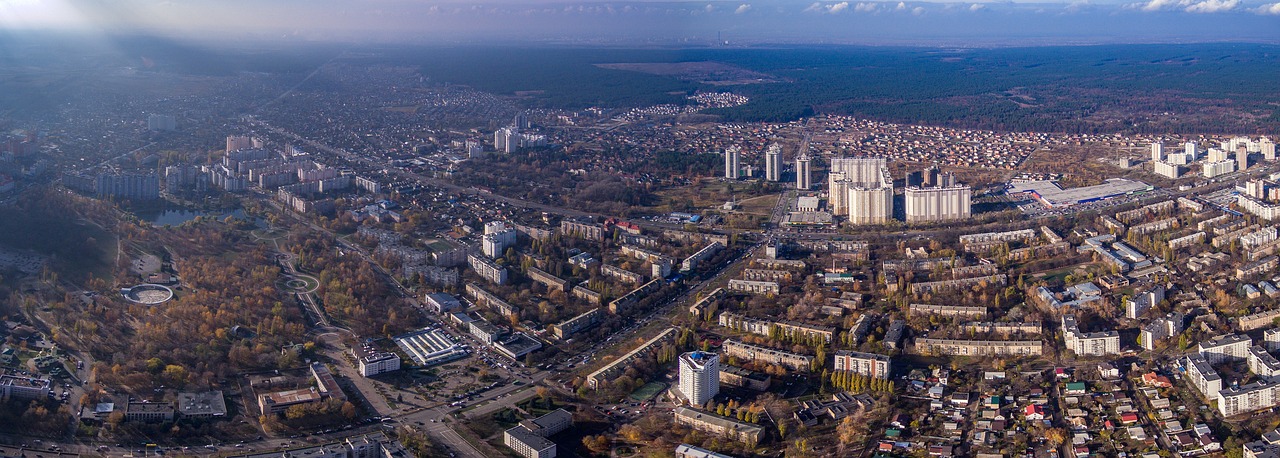 panorama brovary ukraine free photo