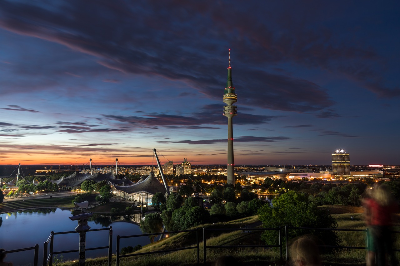 panorama sunset sky free photo