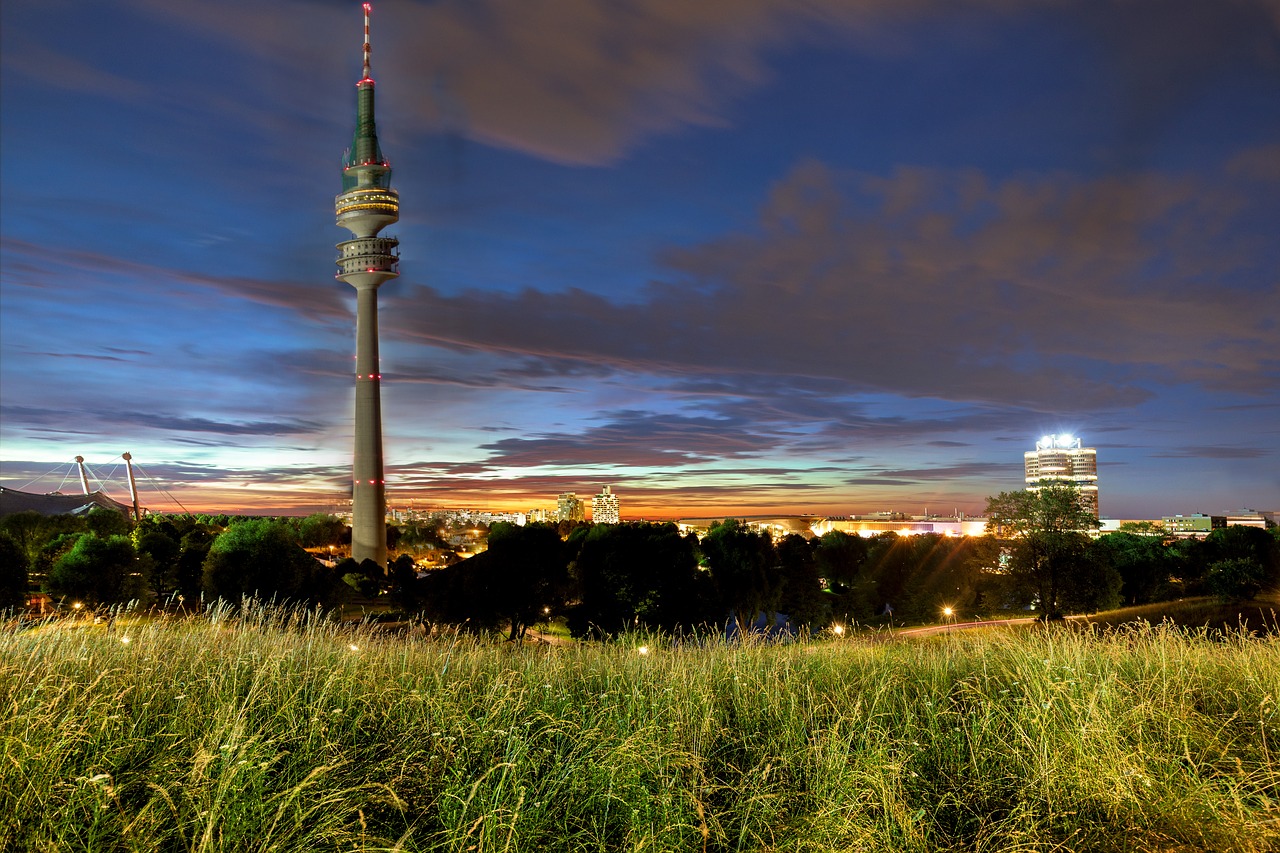 panorama sunset sky free photo