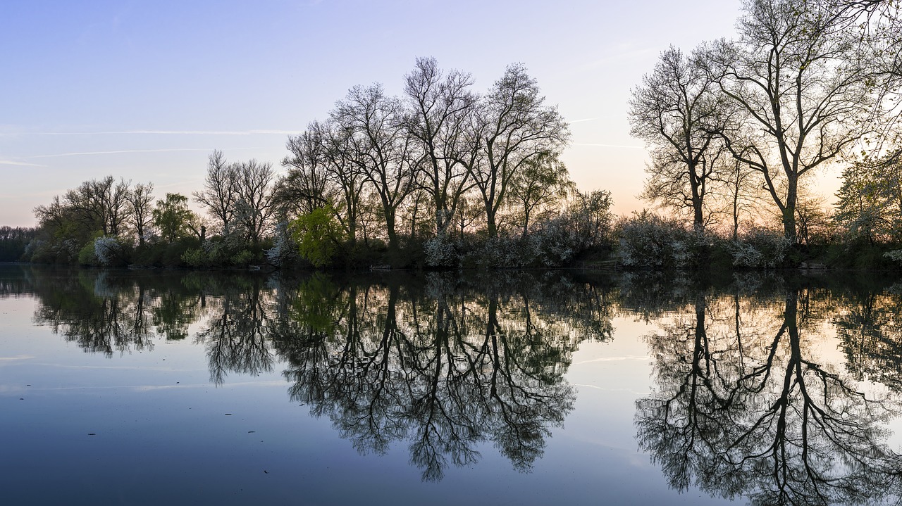 panorama  nature  reflection free photo