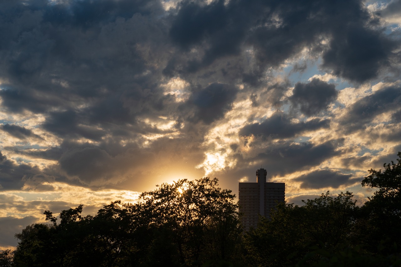 panorama  sunset  nature free photo