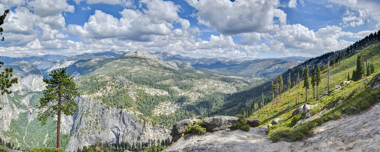 panorama  yosemite  usa free photo