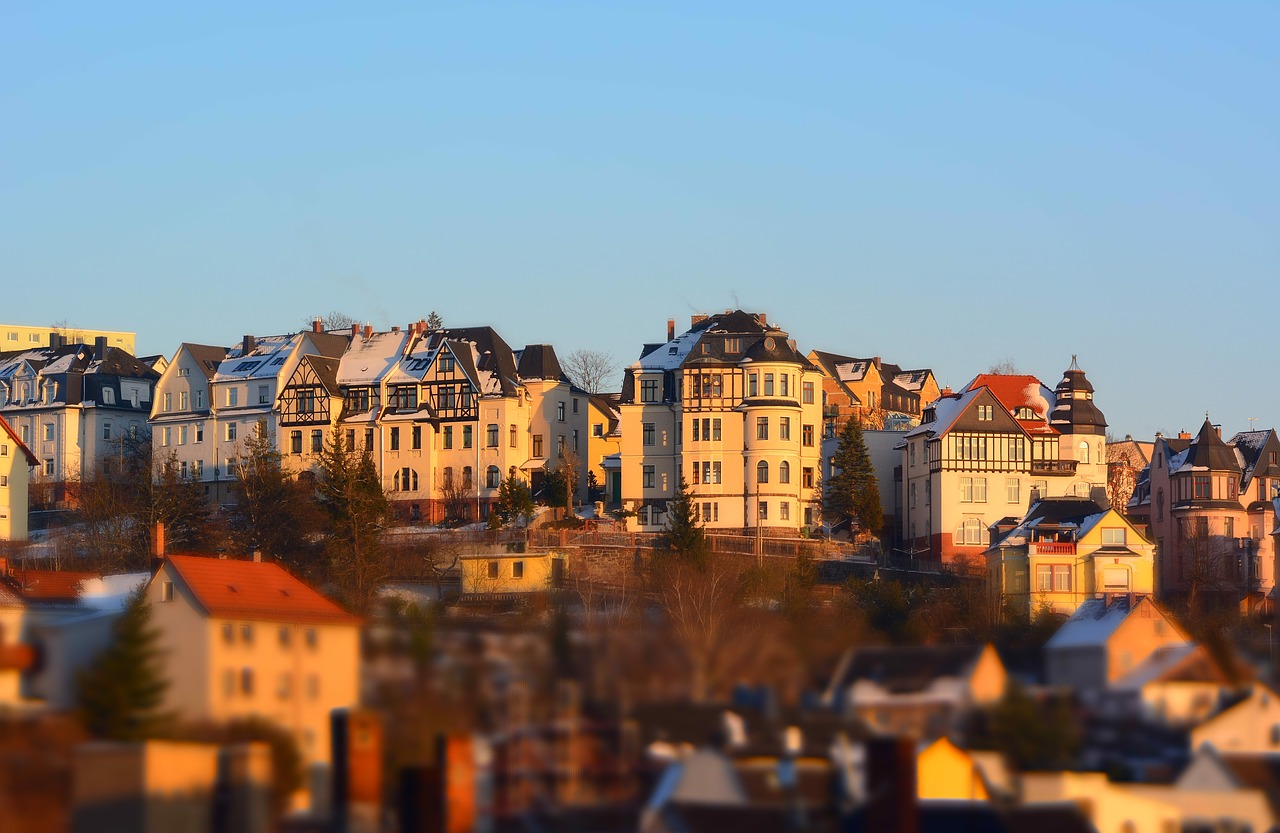 panorama  thuringia germany  urban landscape free photo