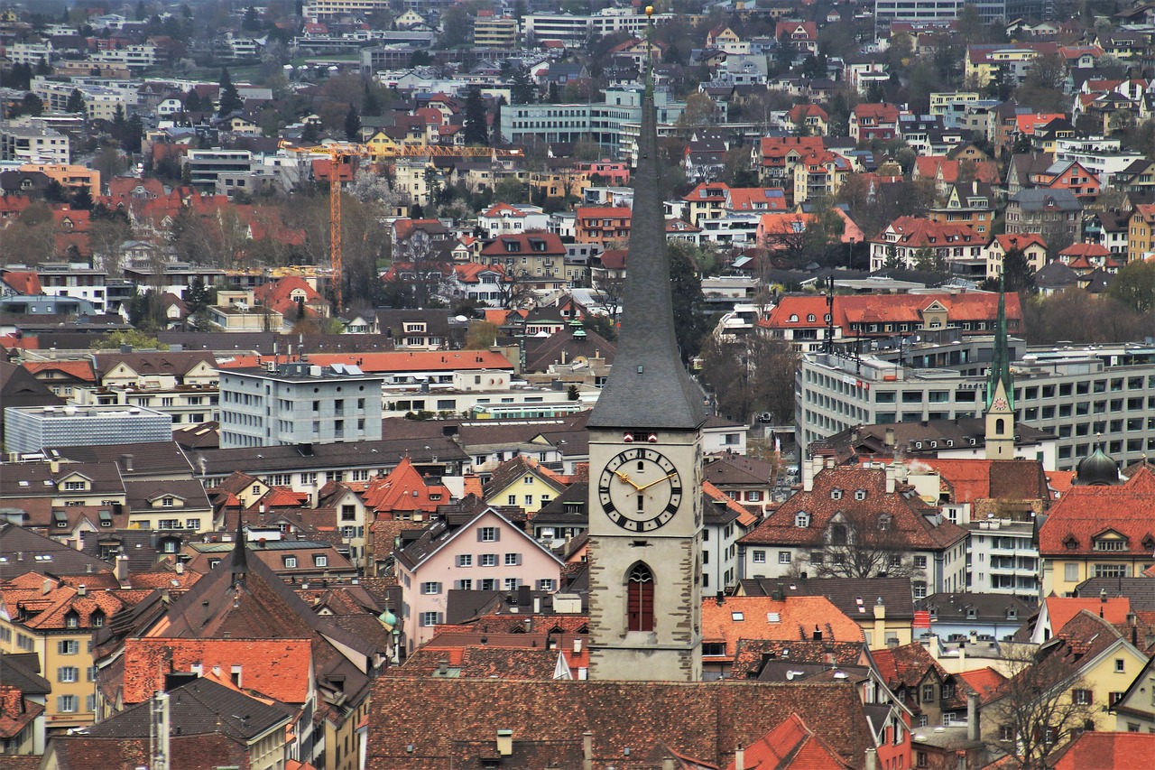 panorama  chur  far view free photo