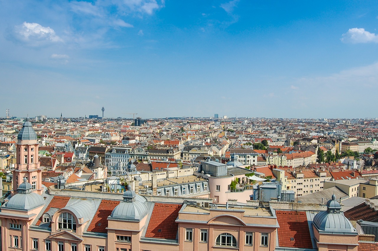 panorama vienna austria free photo