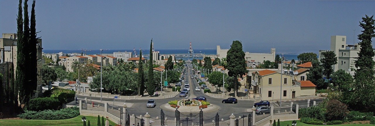 panorama haifa israel free photo
