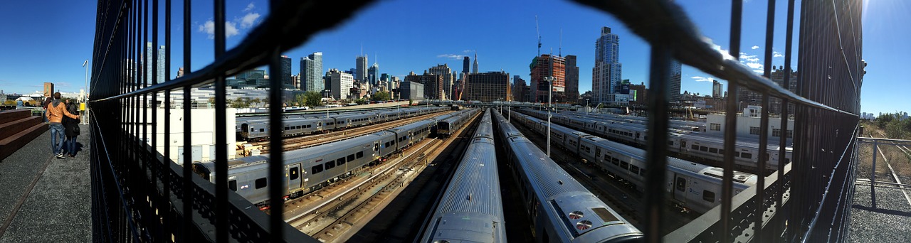 panorama new york port authority free photo