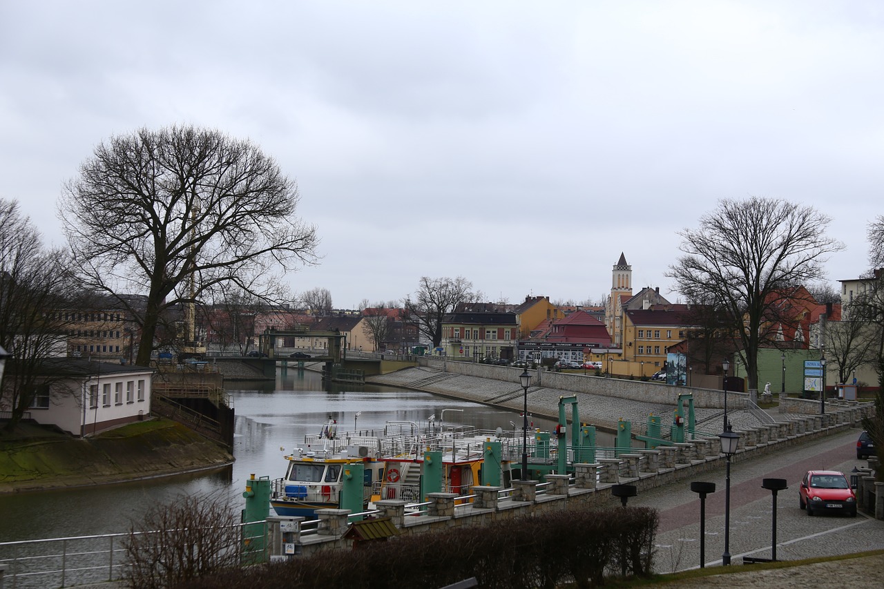 panorama in nowa sól port free photo