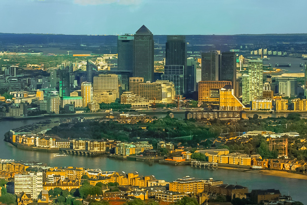 panorama london views of the city free photo