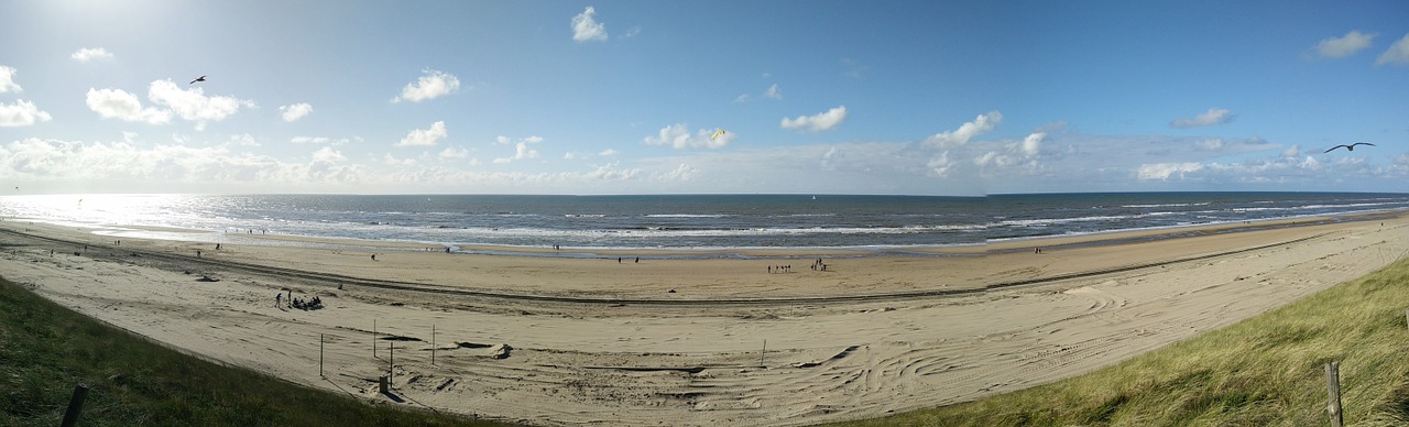 panorama zandvoort sea free photo