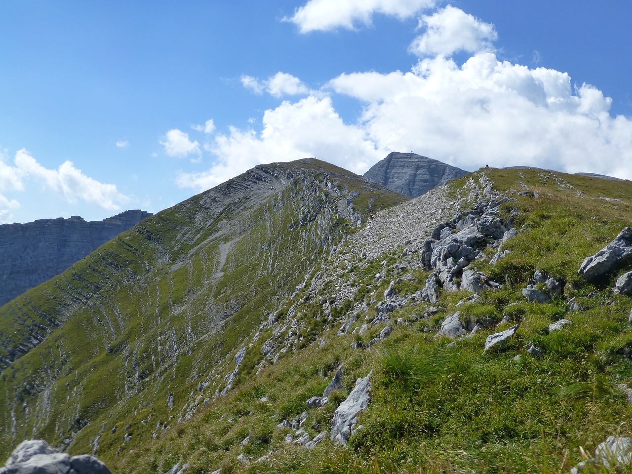 panorama alpine landscape free photo