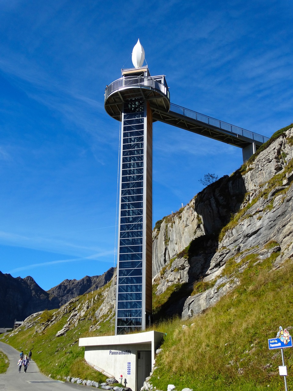 panorama lift observation deck architecture free photo