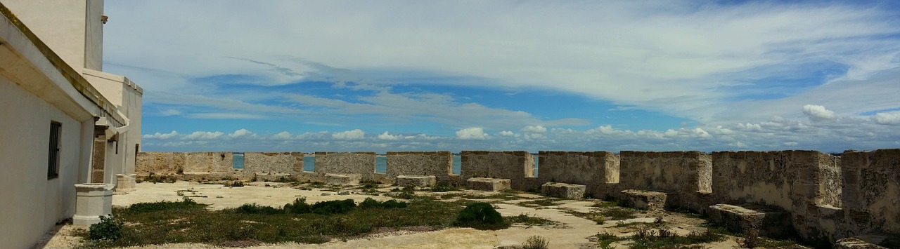 panoramic sea blue free photo