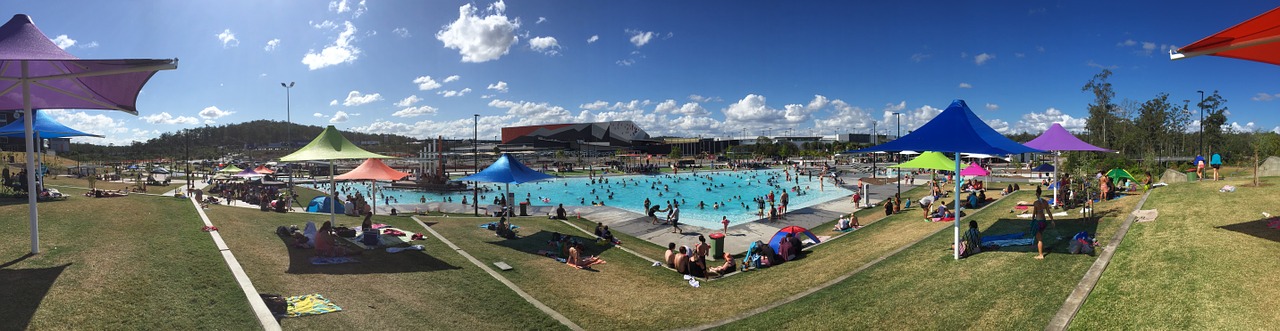 swimming pool summer holiday free photo