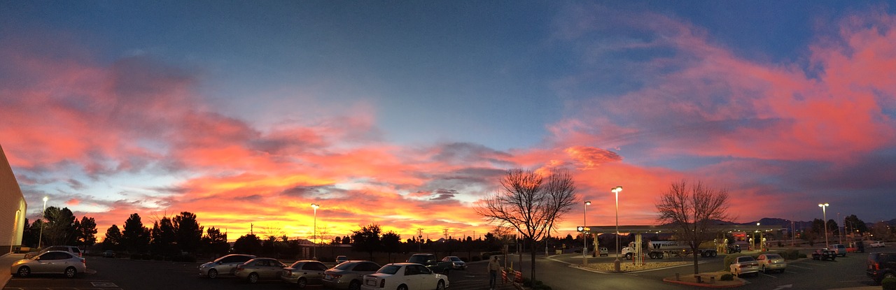 panoramic sunrise southwest free photo