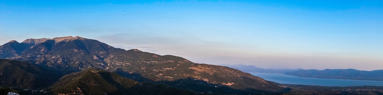 panoramic blue nature free photo