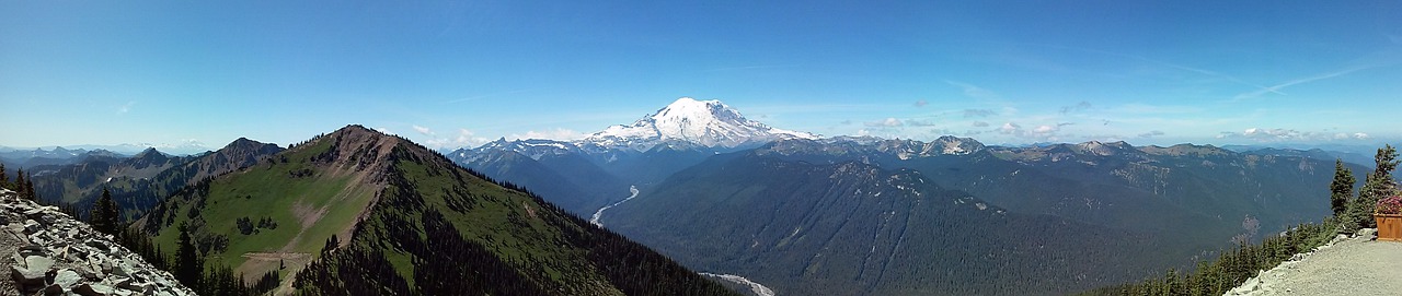 panoramic panorama snow free photo