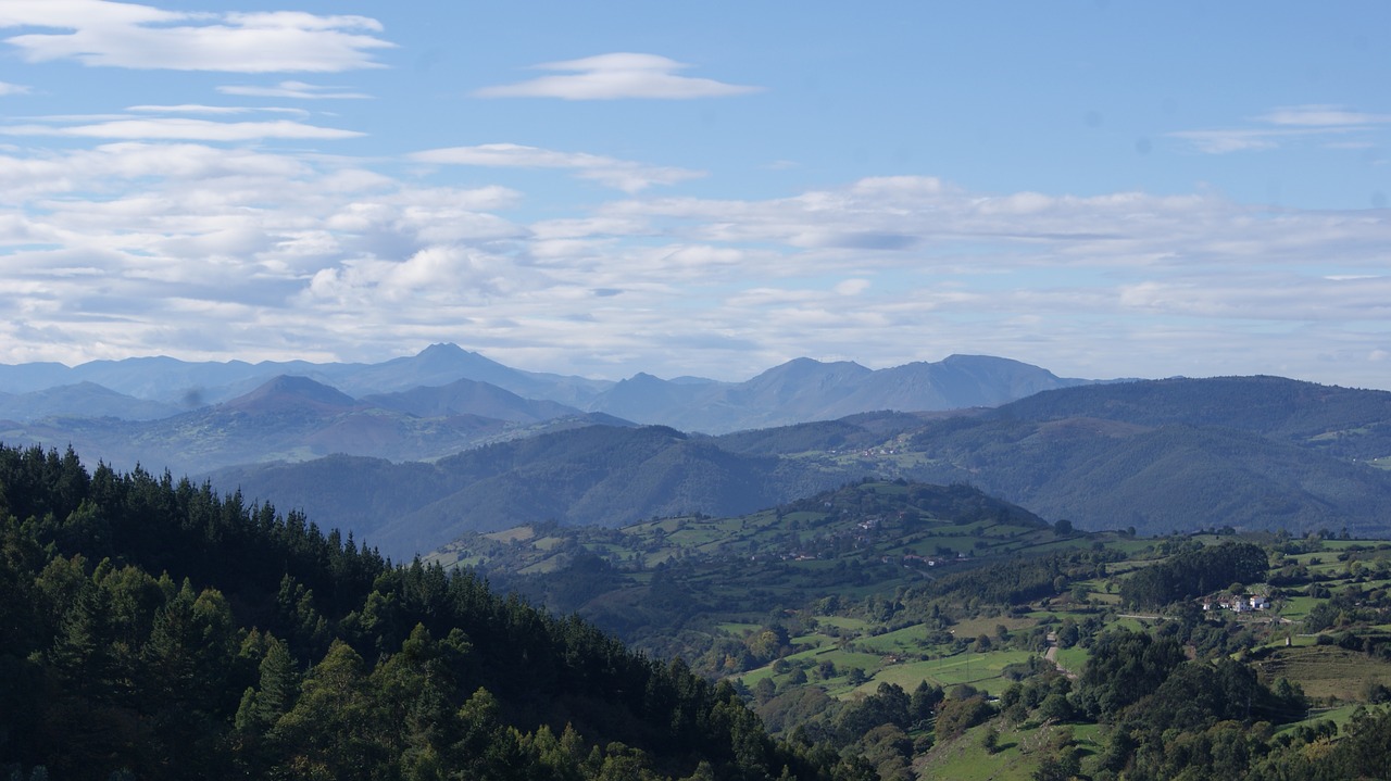 panoramic mountain nature free photo