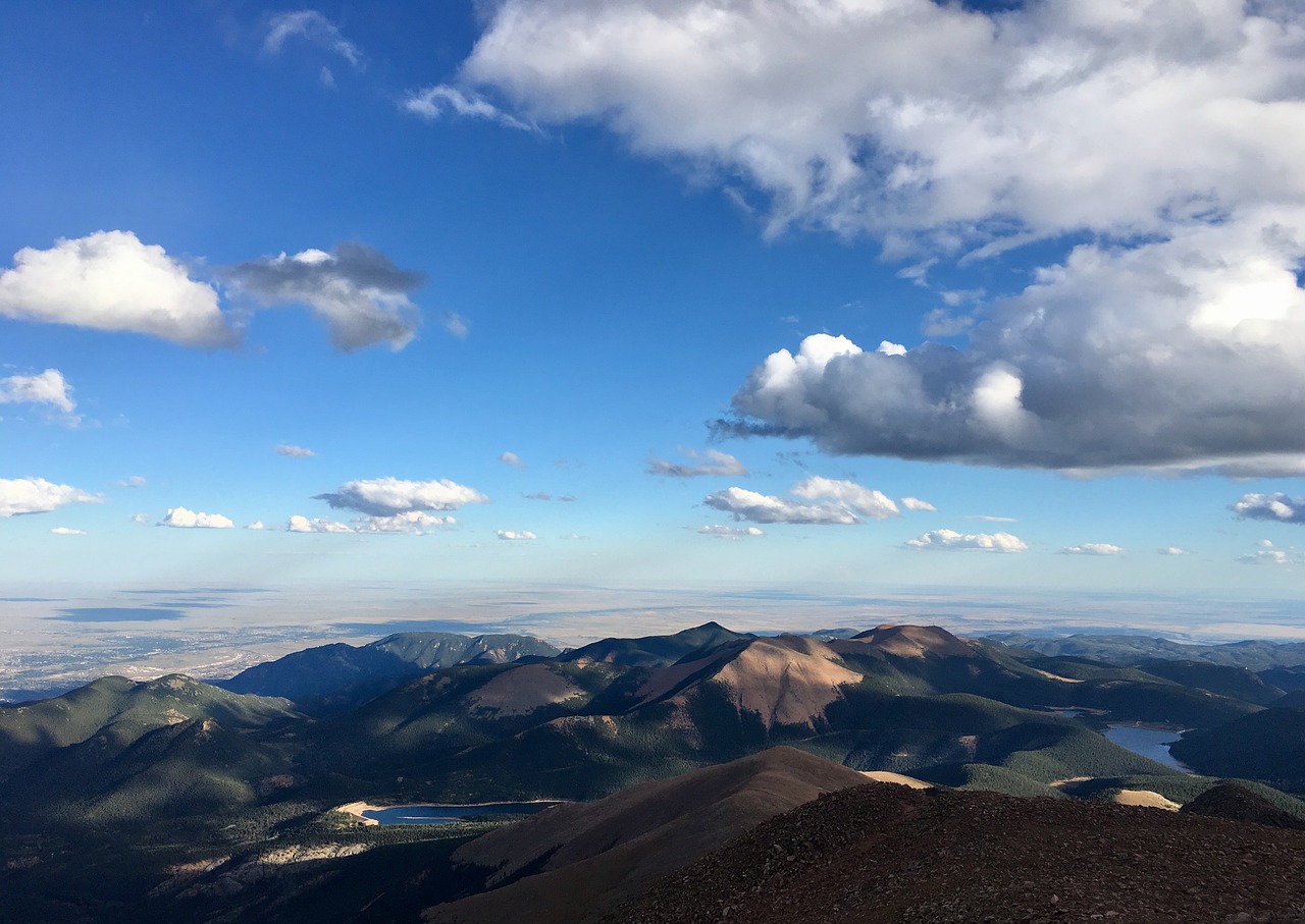 panoramic mountain nature free photo