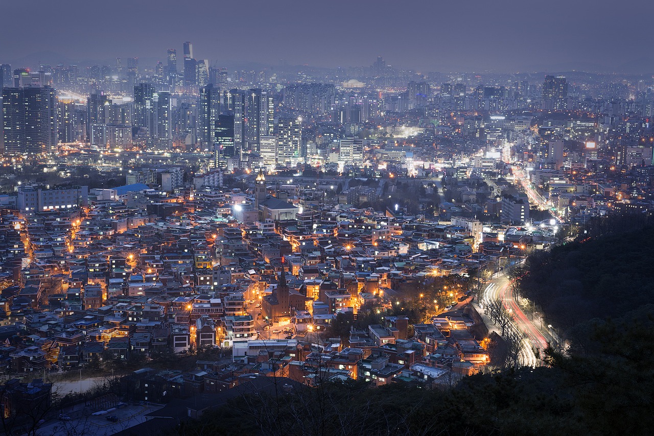 panoramic city cityscape free photo
