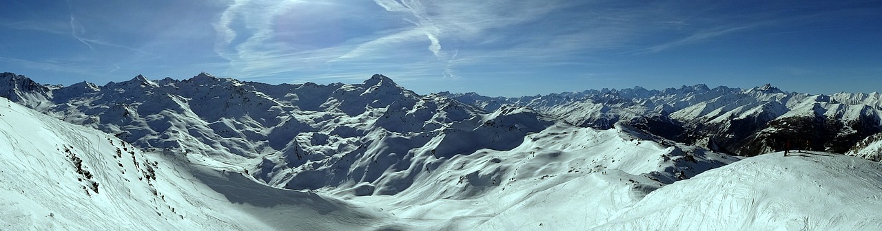 panoramic mountain alps free photo