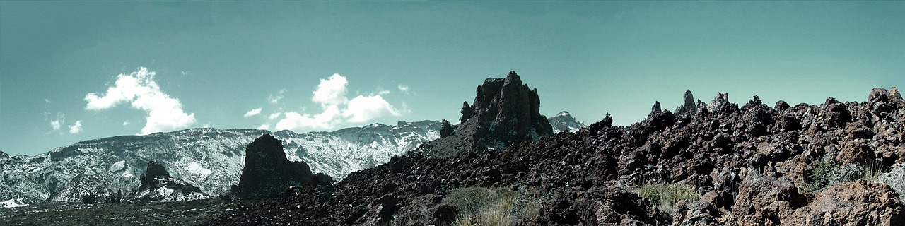 panoramic teide canary islands free photo