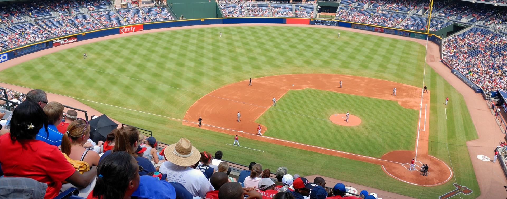 panoramic view baseball free photo