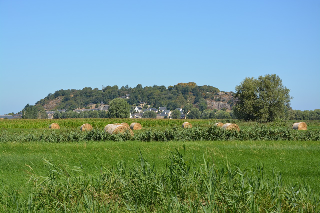panoramic view of mont dol  brittany  ille et vilaine free photo
