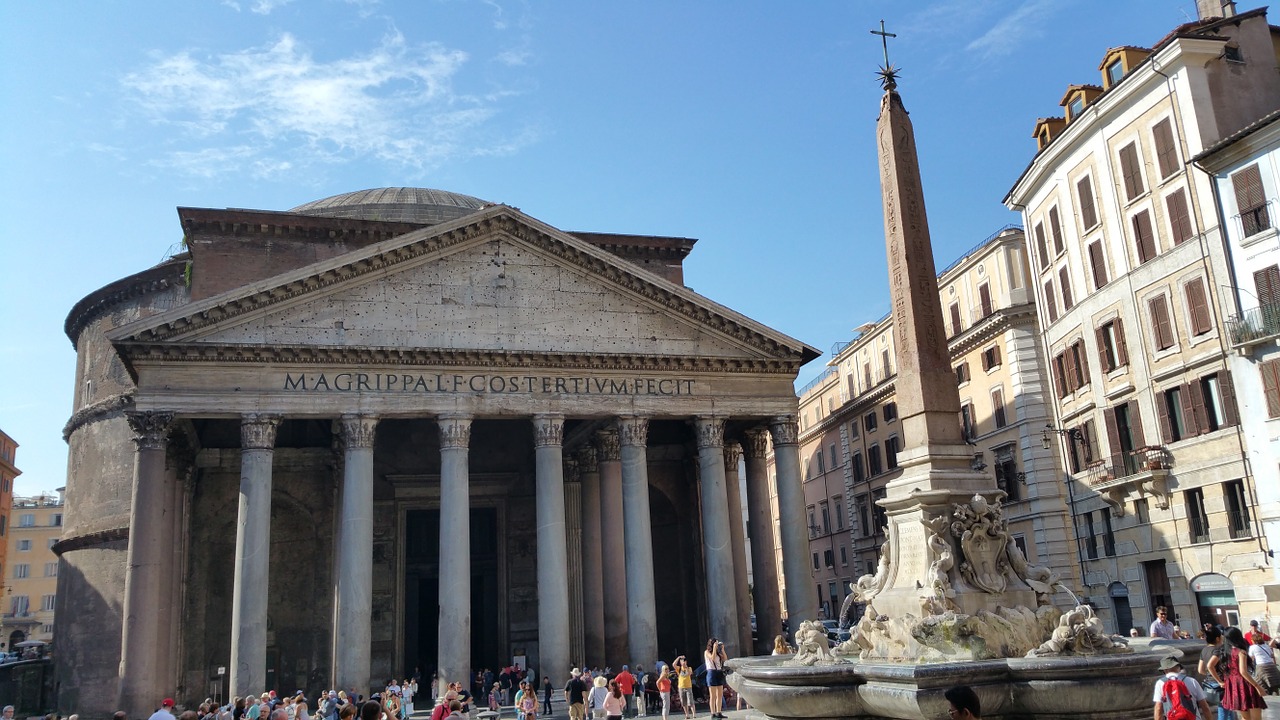 pantheon rome italy free photo