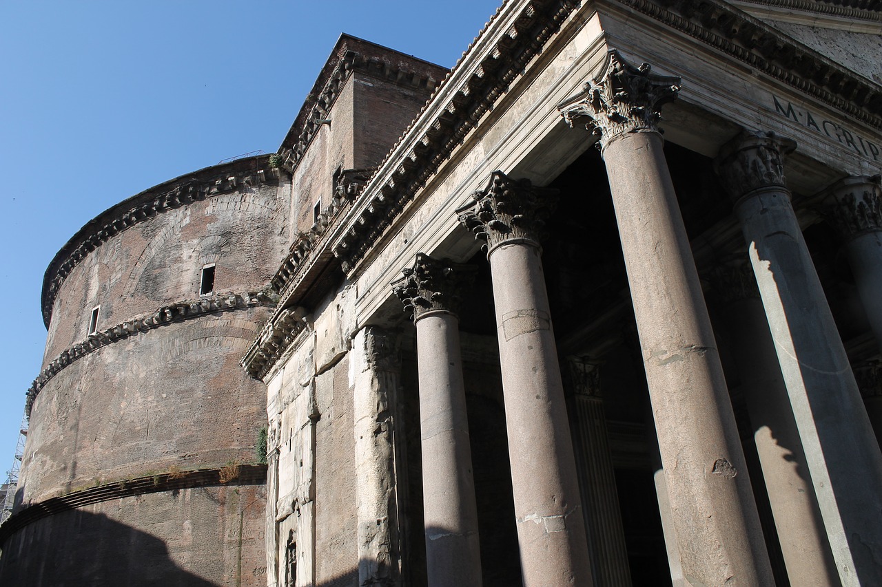 pantheon rome italy free photo
