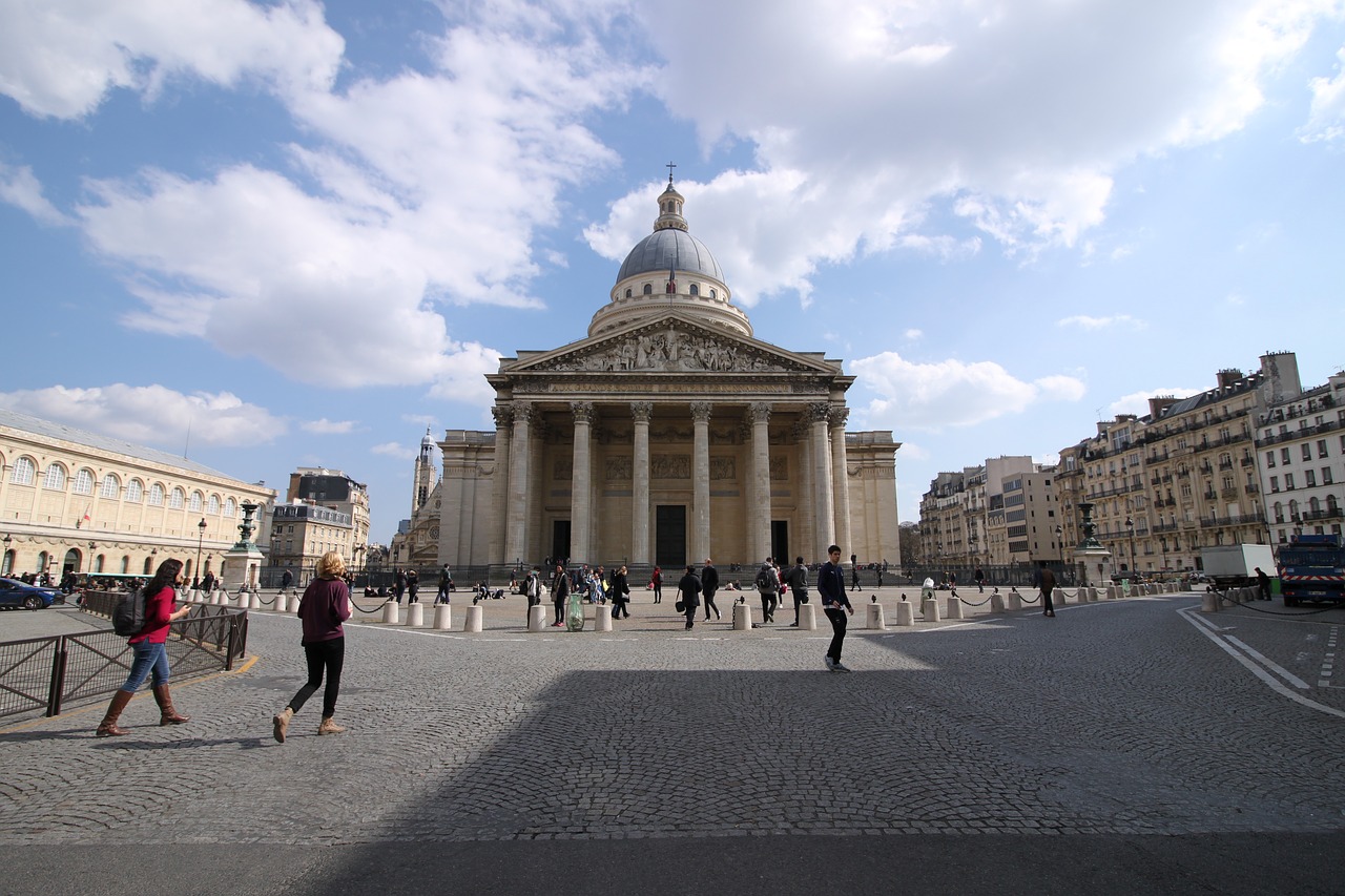 pantheon  architecture  paris free photo