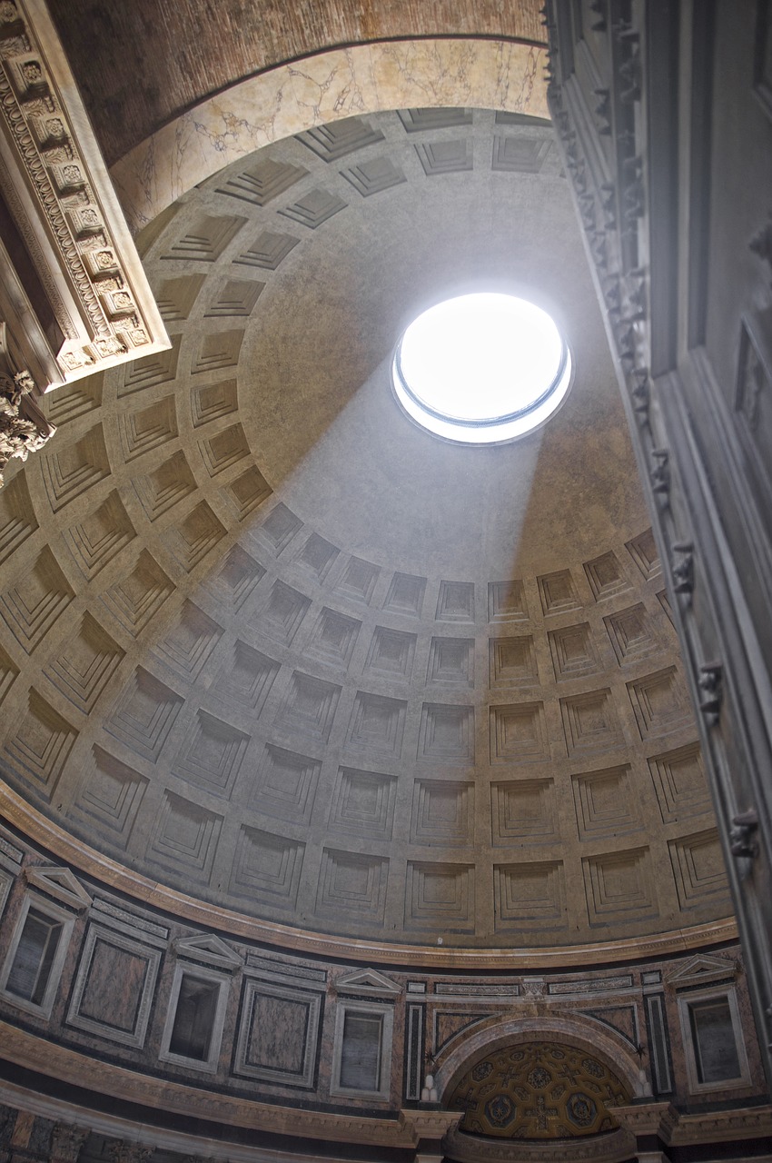 pantheon  architecture  ancient free photo