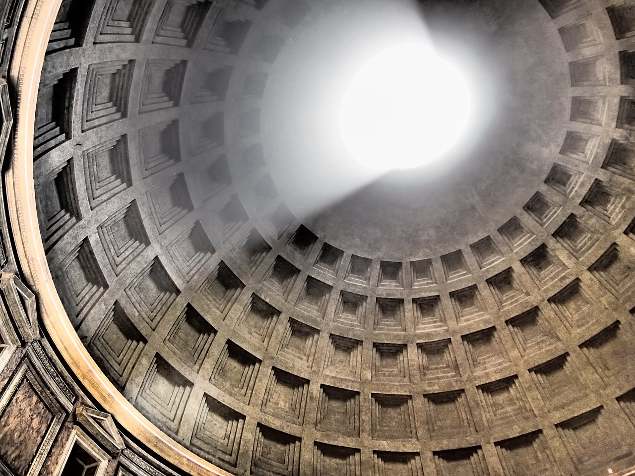 pantheon rome rotonda free photo