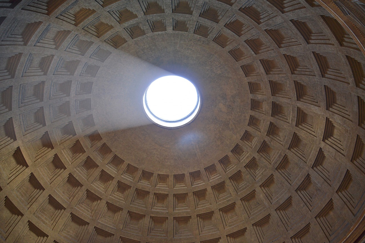 pantheon rome architecture free photo