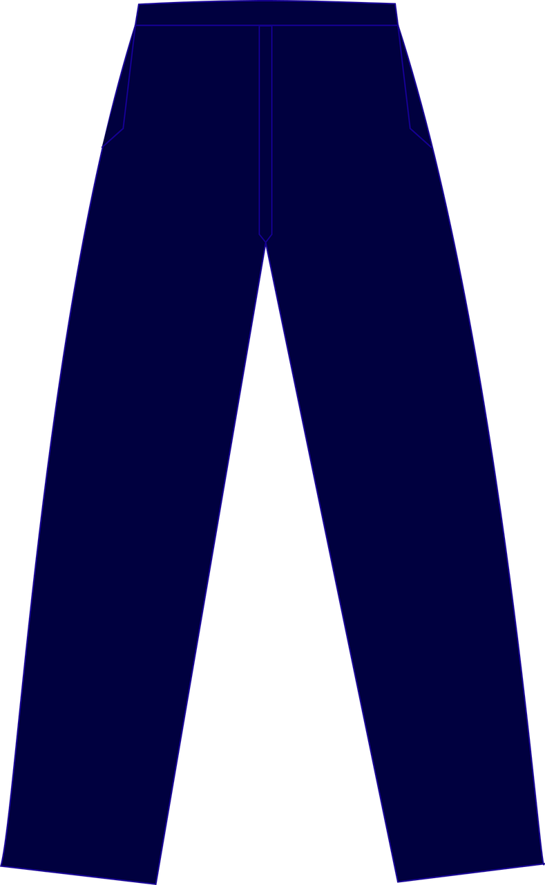 pants blue cloth free photo