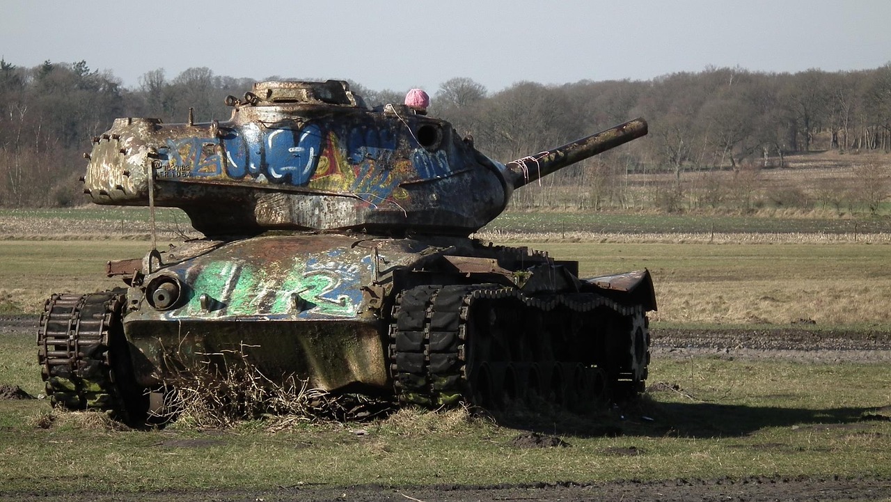 panzer cannibalized military vehicle free photo