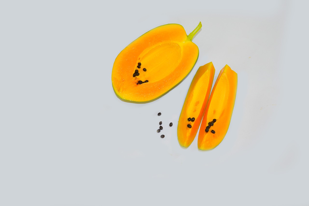 papaya  fruit  healthy free photo