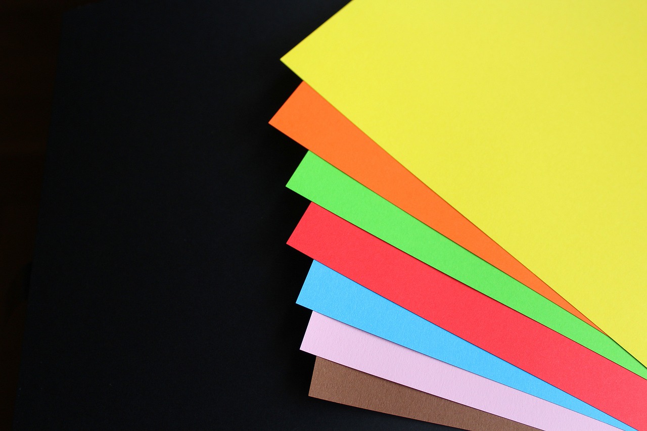 paper education colors free photo