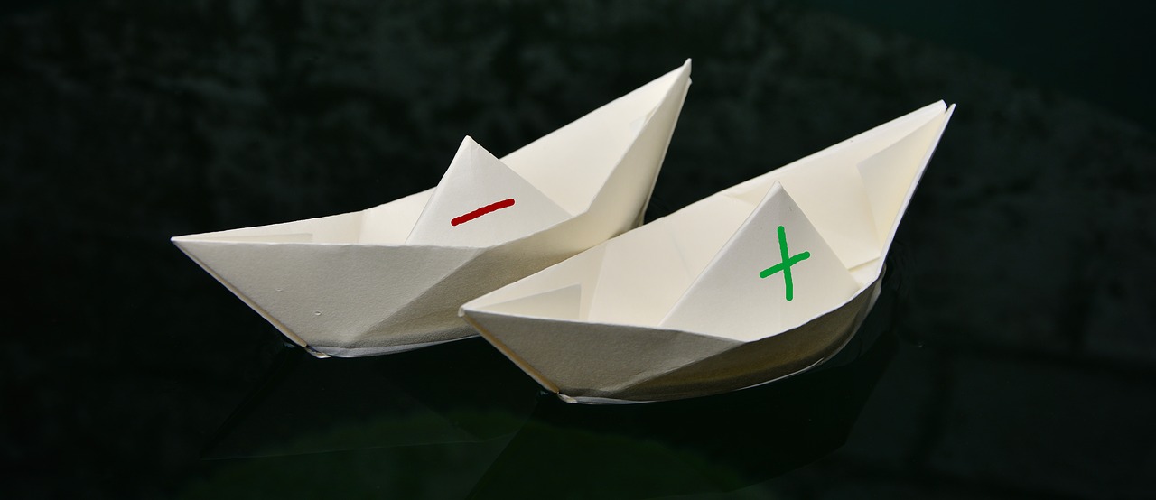 paper boat paper folded free photo