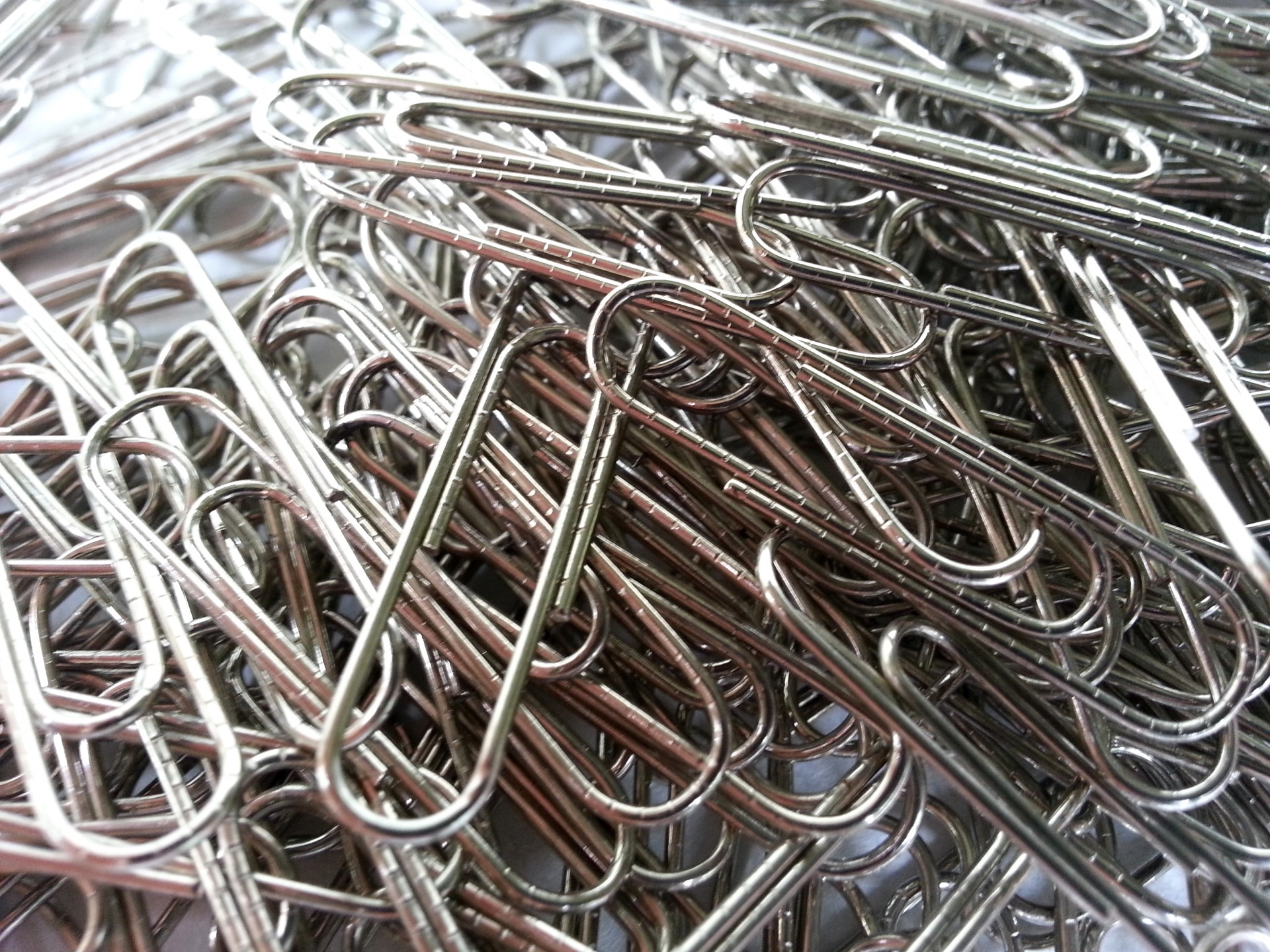 paperclip office paper free photo