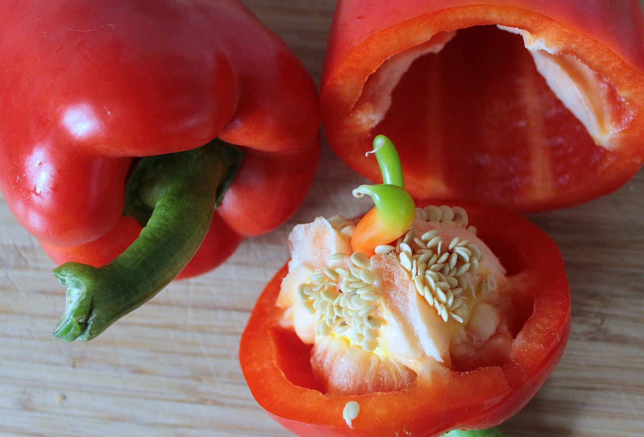 paprika peppers vegetables free photo