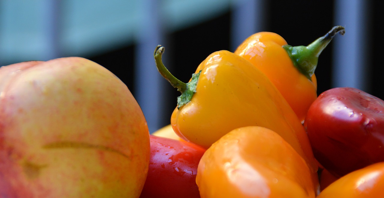 paprika pods colorful free photo